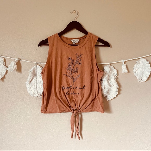 french pastry Tops - French Pastry | Forget Me Not Tied Tee